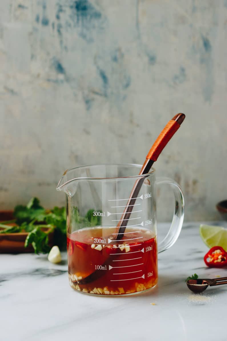 Vietnamese Dipping Sauce - Nuoc Cham- is Paleo, Whole30, and Keto friendly from I Heart Umami.